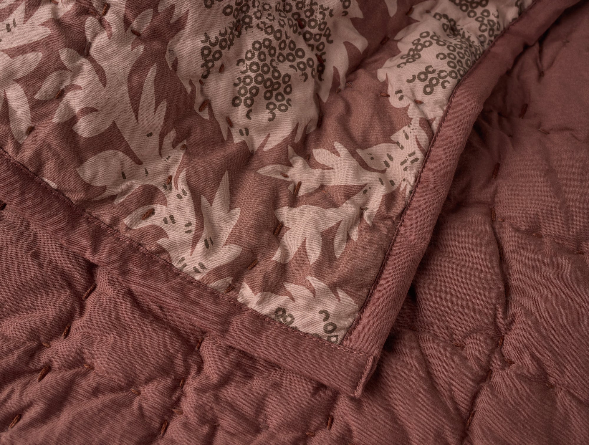 Robles Handstitched Organic Quilt