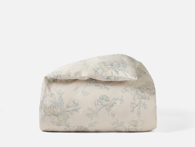 Romneya Organic Print Duvet Cover