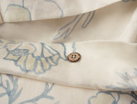 Romneya Organic Print Duvet Cover
