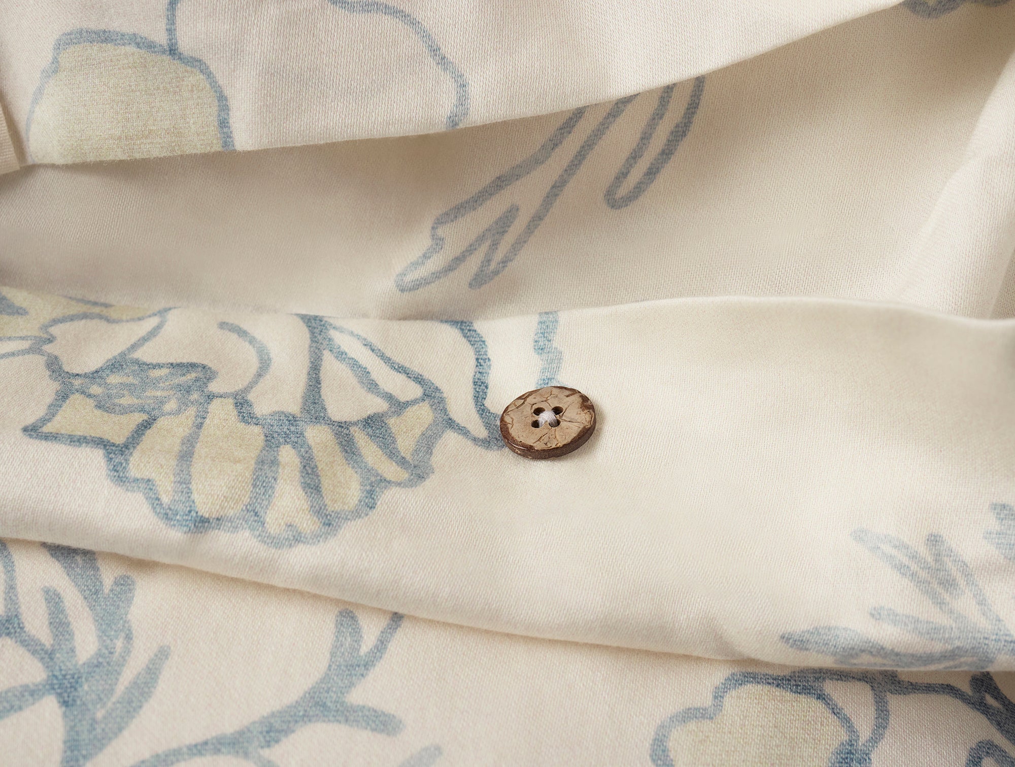 Romneya Organic Print Duvet Cover