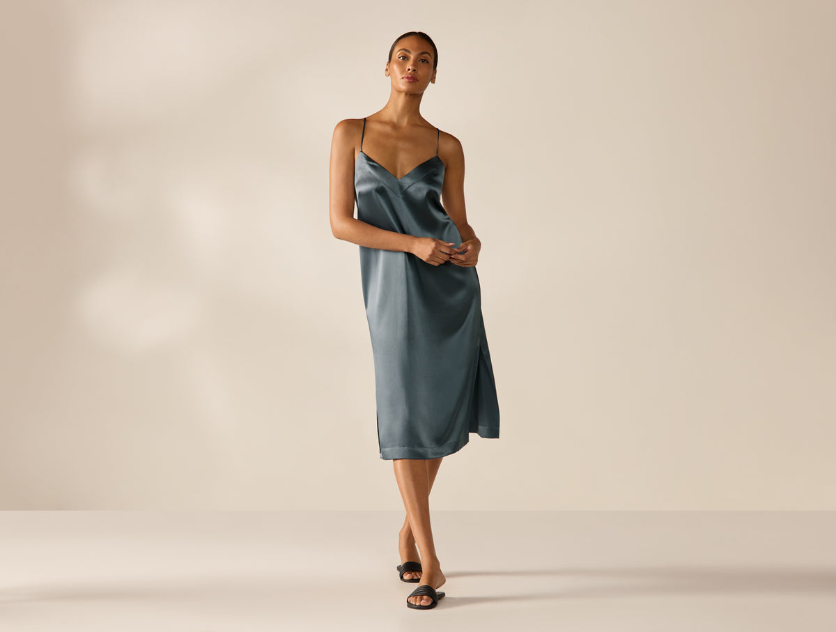 Selene Organic Silk Dress