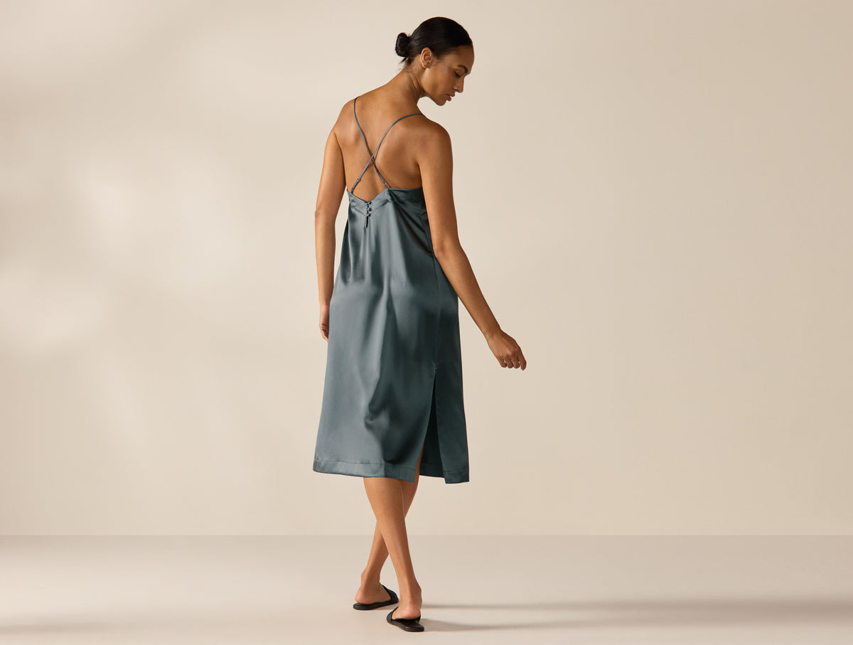 Selene Organic Silk Dress