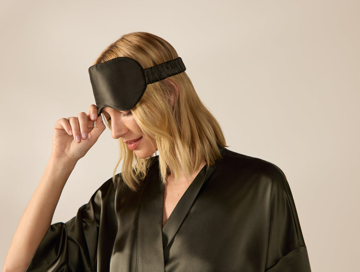 Selene Organic Silk Eye Mask
