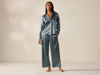 Selene Organic Silk Long Sleeve Pajama Set