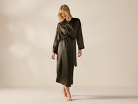 Selene Organic Silk Robe