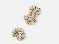 Selene Organic Silk Scrunchy, Set of 3