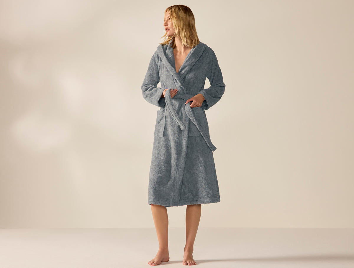 Unisex Cloud Loom™ Organic Hooded Robe