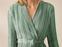 Unisex Organic Waffle Robe