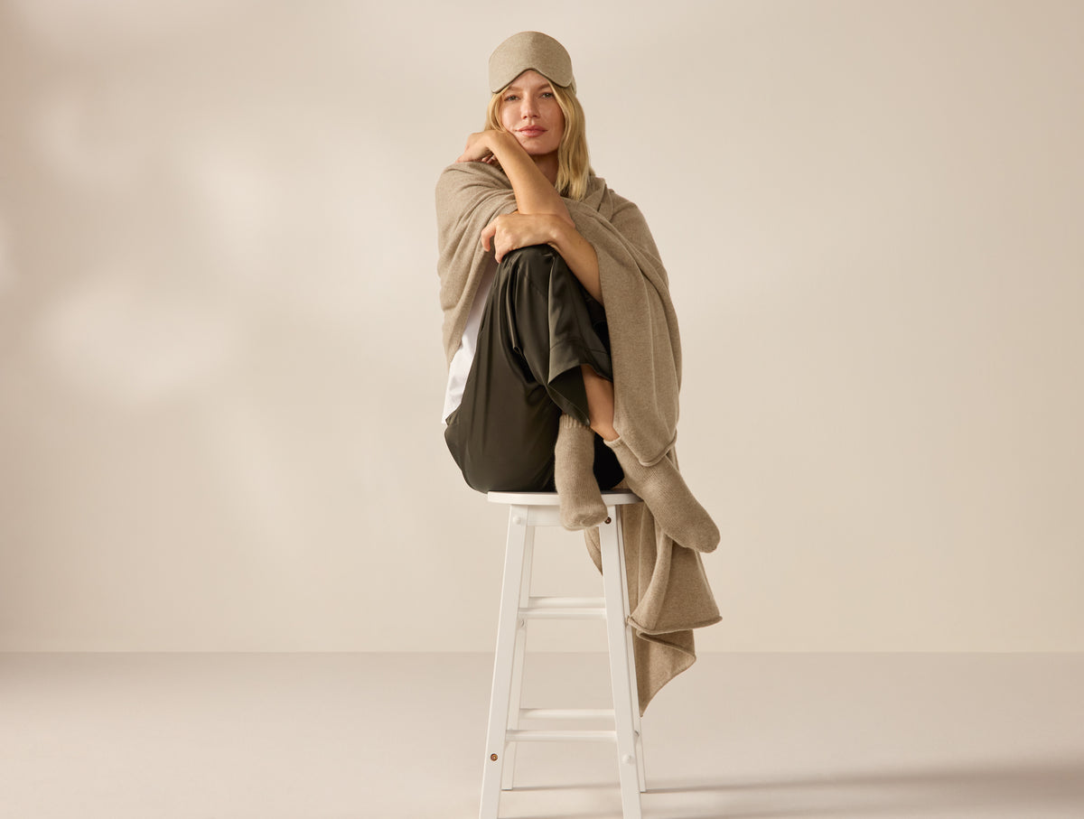 Whitney Cashmere Travel Set