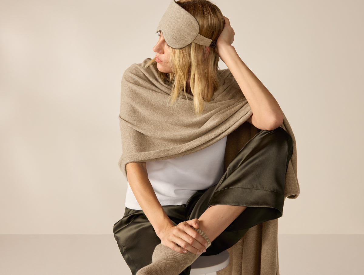 Whitney Cashmere Travel Set