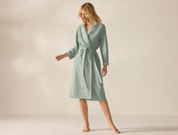 Women's Cloud Brushed Organic Flannel Robe
