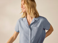 Women's Isla Organic Cotton Short Sleeve Pajama Set