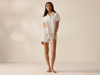 Women's Isla Organic Cotton Short Sleeve Pajama Set