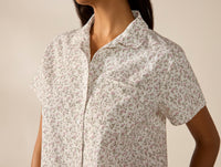 Women's Isla Organic Cotton Short Sleeve Pajama Set