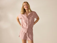 Women's Isla Organic Cotton Short Sleeve Pajama Set