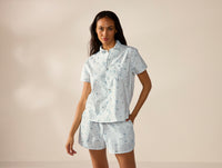 Women's Isla Organic Cotton Short Sleeve Pajama Set