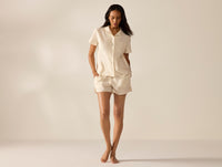 Women's Isla Organic Cotton Short Sleeve Pajama Set