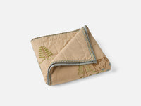 Woodland Organic Embroidered Toddler Quilt