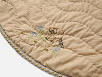 Woodland Organic Embroidered Play Mat