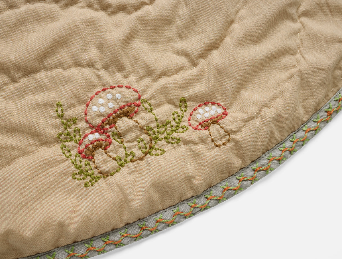 Woodland Organic Embroidered Play Mat