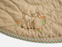 Woodland Organic Embroidered Play Mat