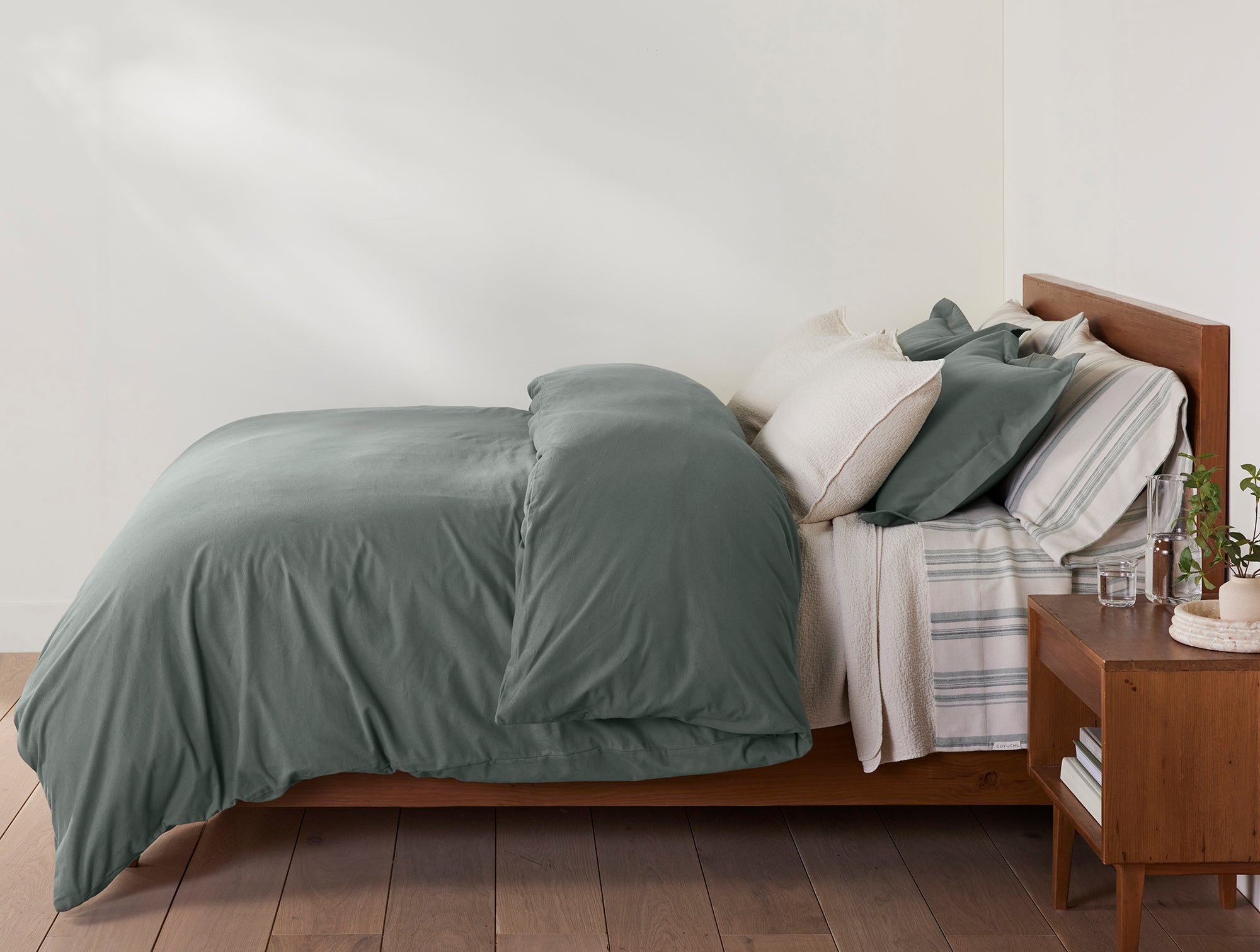 Cloud Brushed™ Organic Flannel Sheet Set 