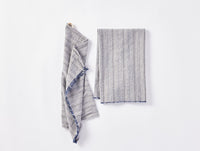 Fringe Stripe Organic Hand Towel, Set Of 2