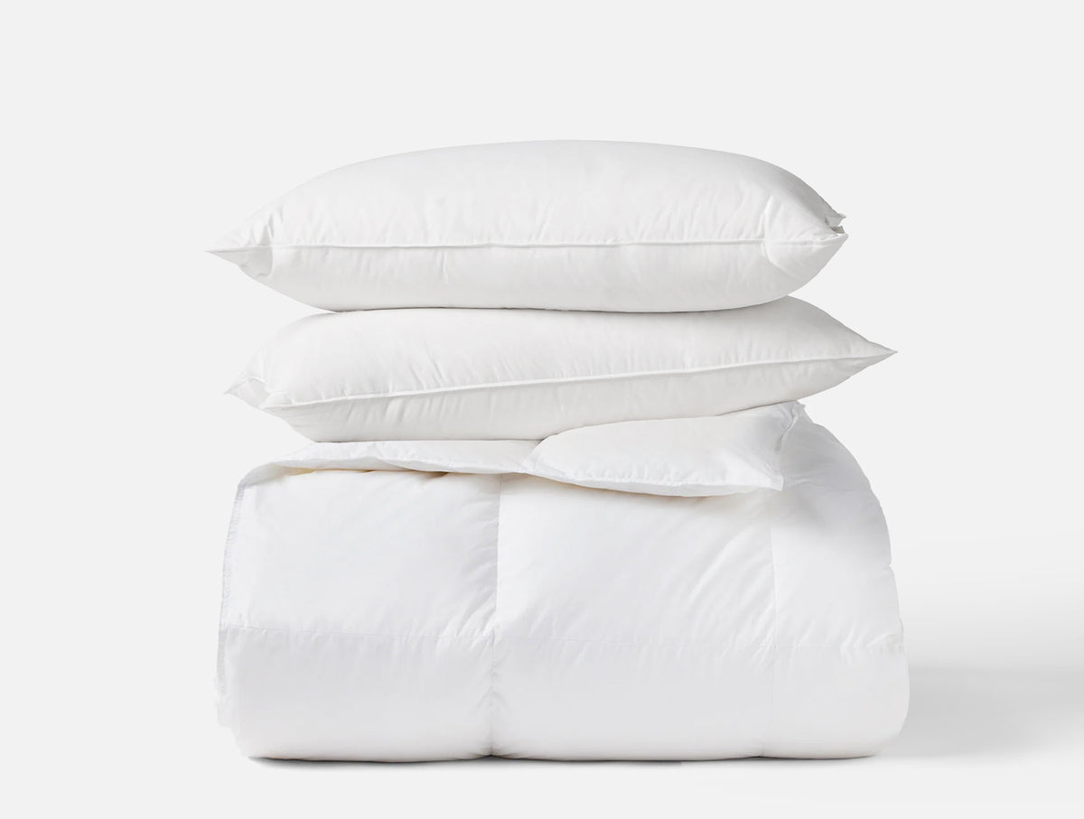 Goose Down Bed Insert Bundle