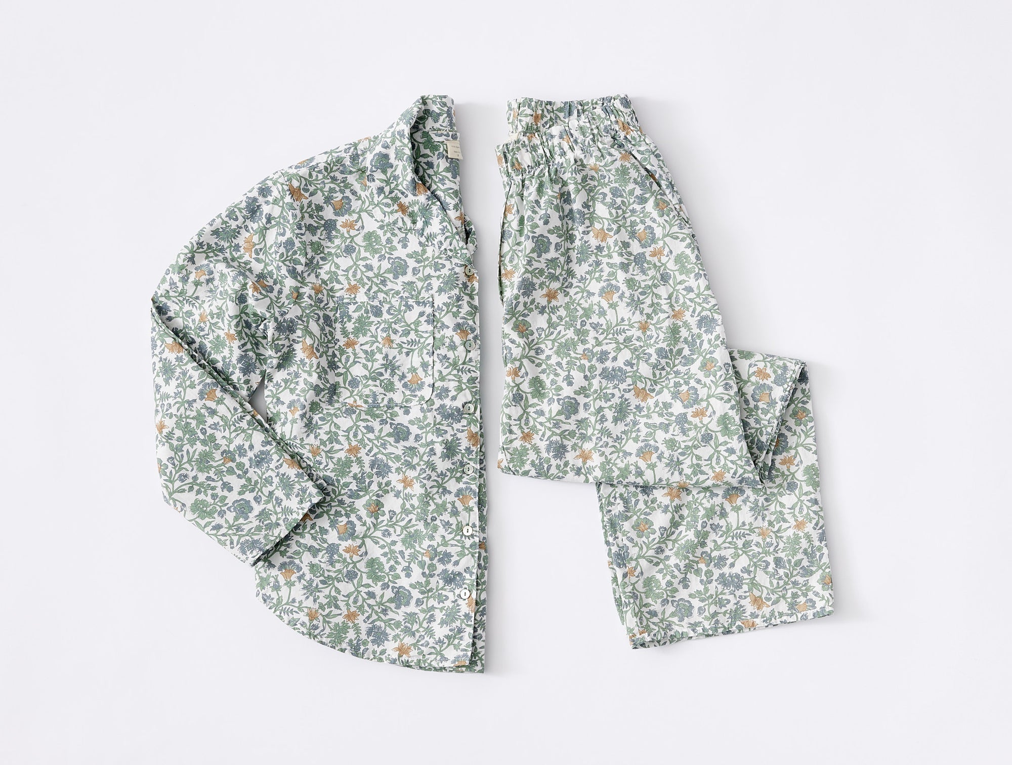 Women's Isla Organic Cotton Long Sleeve Pajama Set