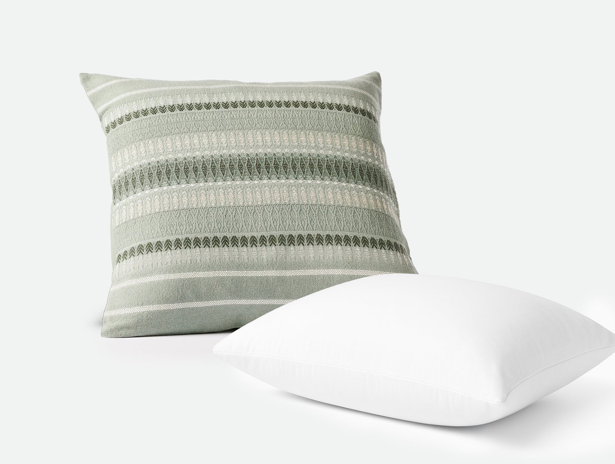 Lost Coast Decorative Organic Pillow Cover + Pillow Insert Set