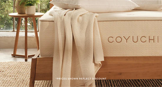 Coyuchi, brand website product image