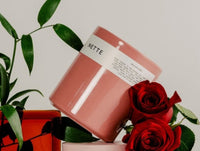 Nette Gallica Rose Ceramic Candle 11 oz. - Coyuchi 