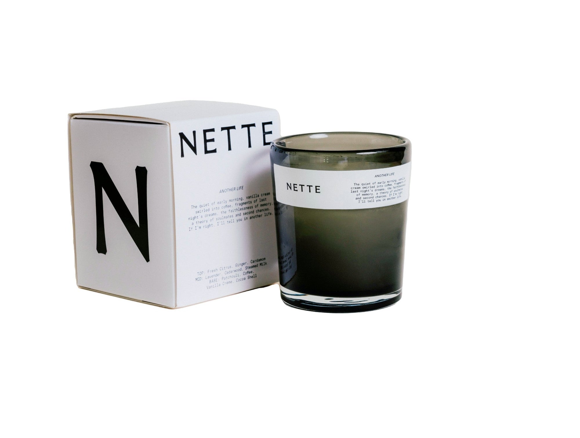 Nette Another Life Glass Candle 10 oz. - Coyuchi 