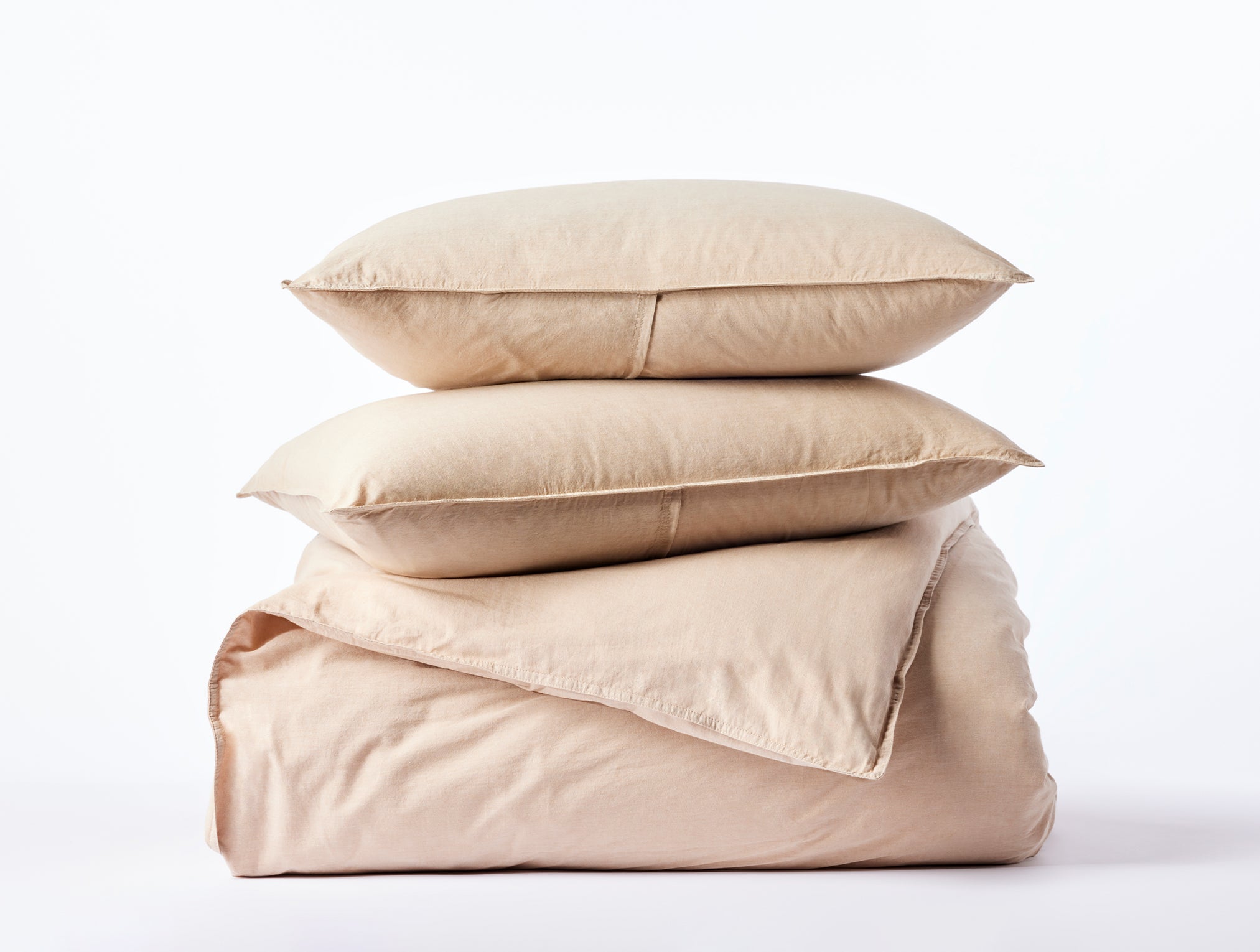 Organic Crinkled Percale™ Duvet Set