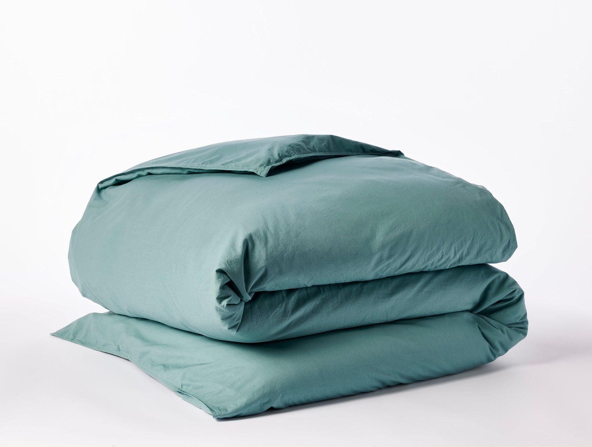 Organic Crinkled Percale™️ Duvet Cover 