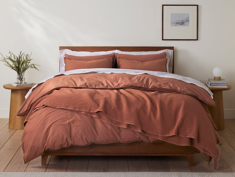 Organic Crinkled Percale™ Minimalist Bed Bundle