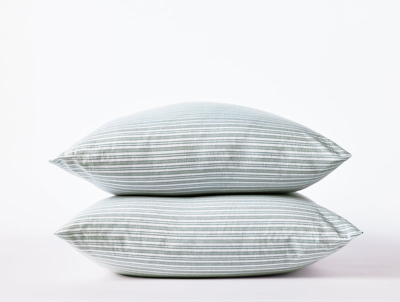 Organic Crinkled Percale™ Minimalist Bed Bundle