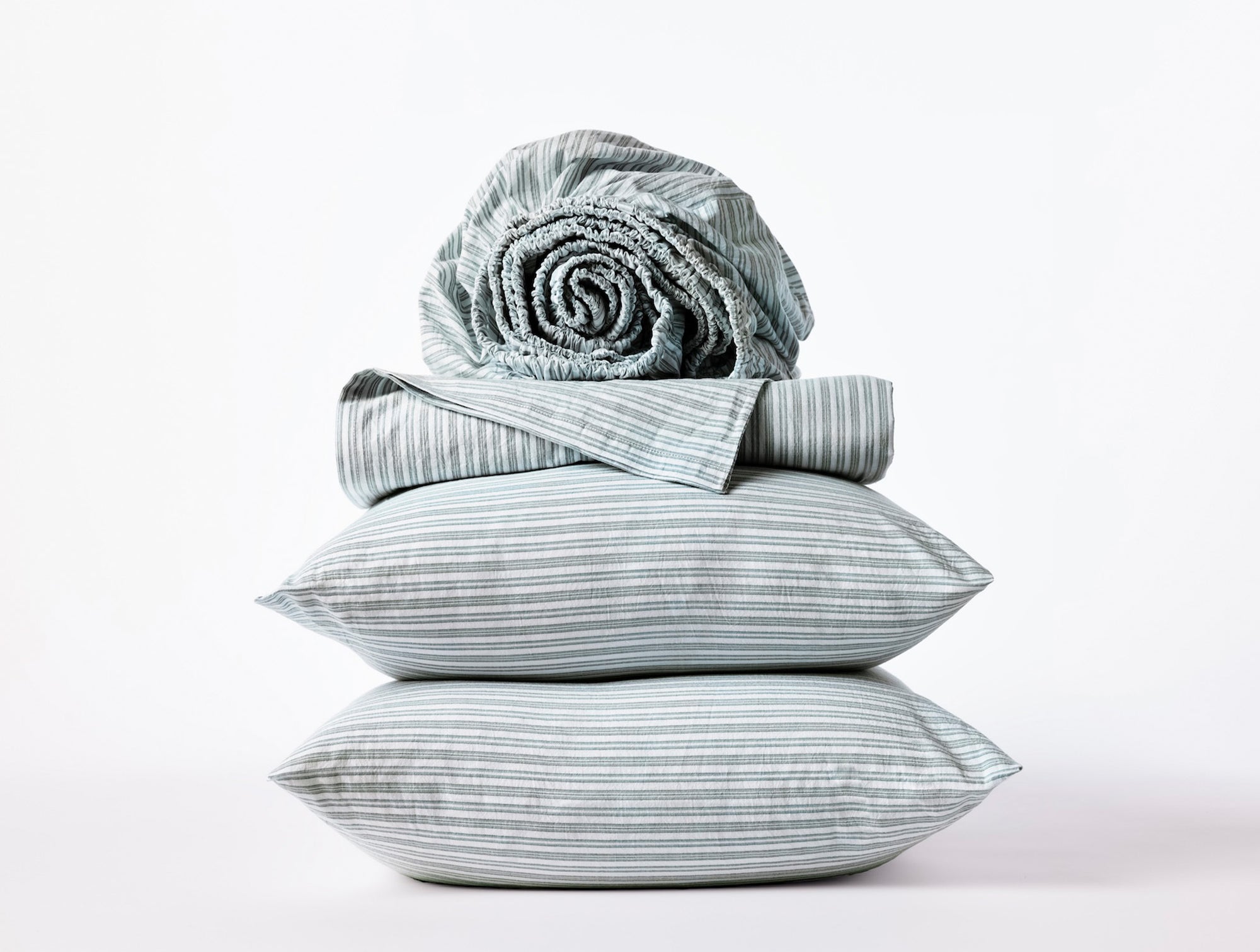 Organic Crinkled Percale™ Sheet Set - Coyuchi 