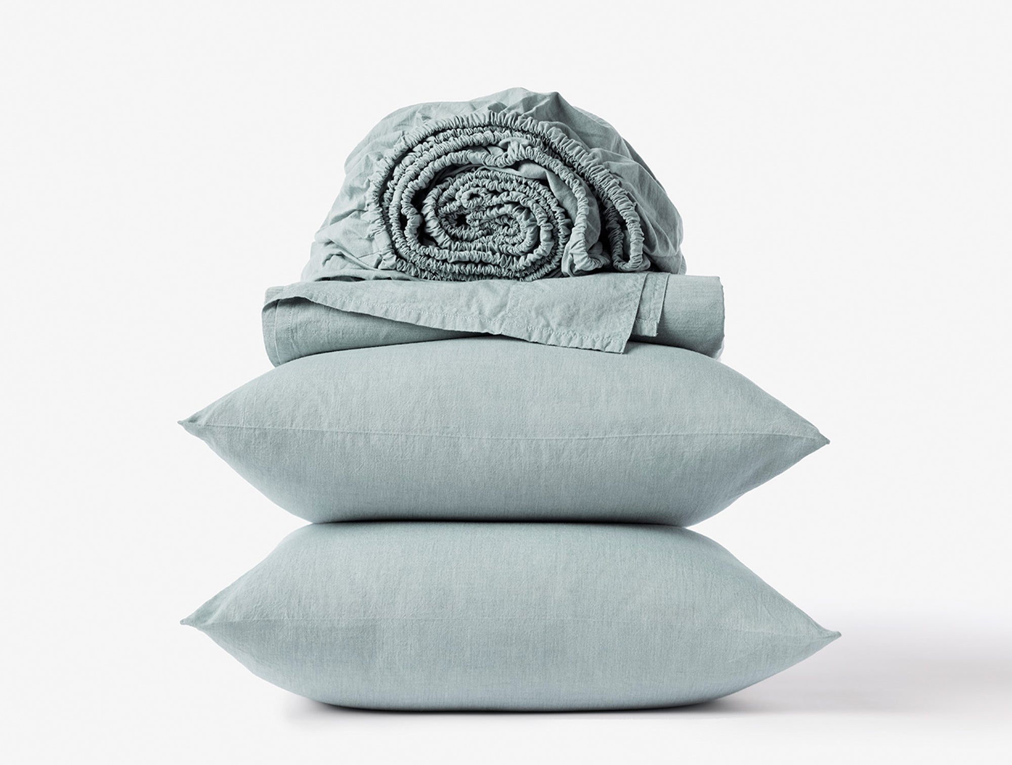 Organic Crinkled Percale™ Sheet Set - Coyuchi 