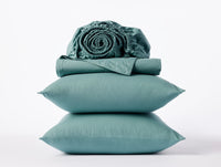Organic Crinkled Percale™ Minimalist Bed Bundle