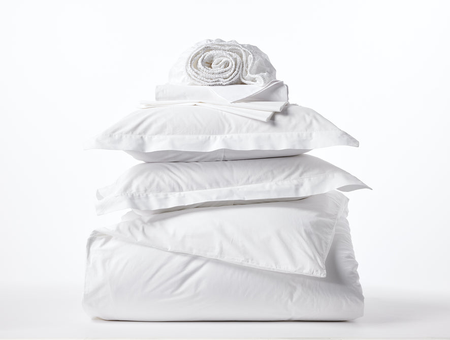 300 TC Organic Percale Bedding Set in Queen