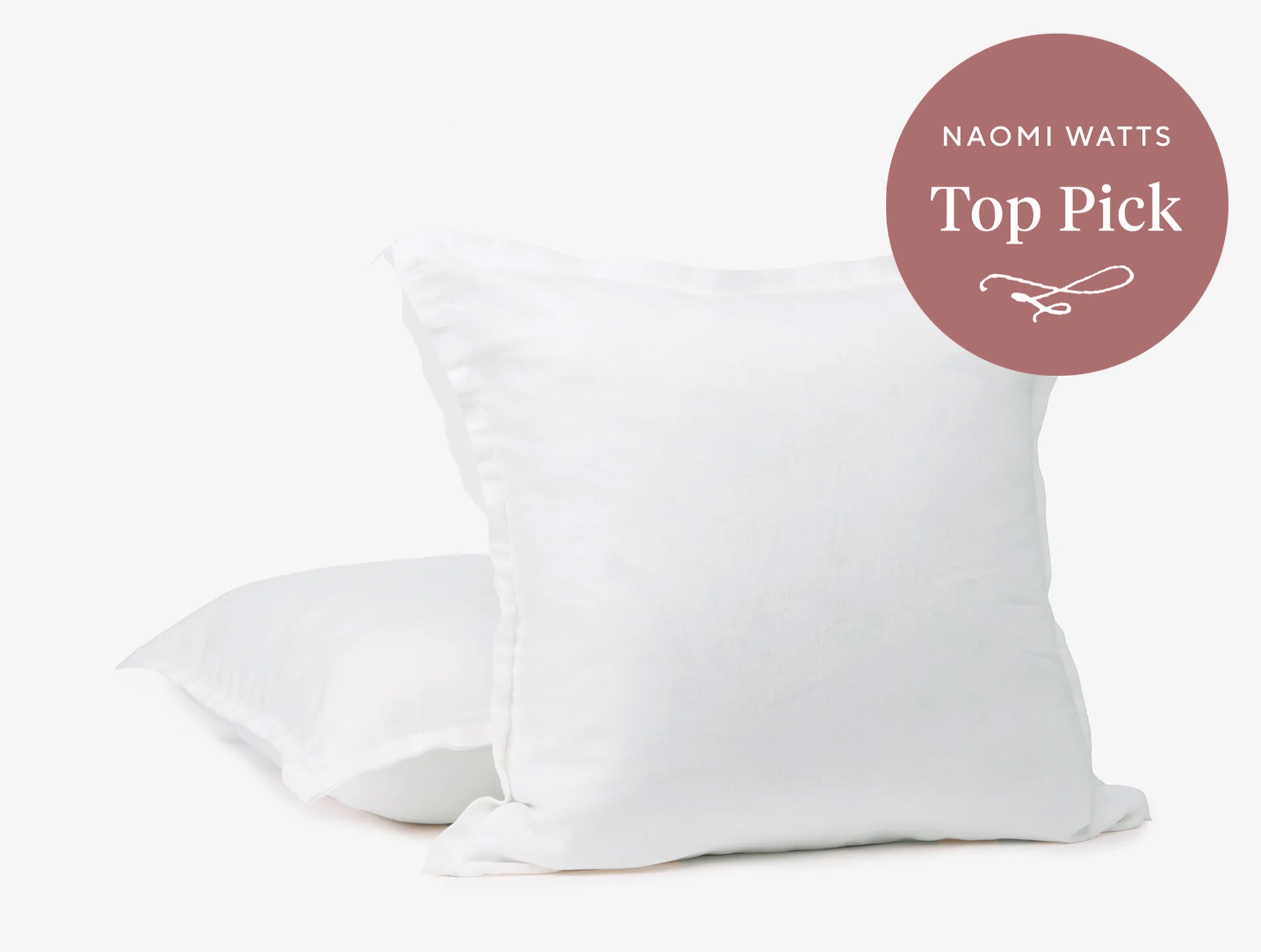 Organic Relaxed Linen Decorative Pillow Cover 