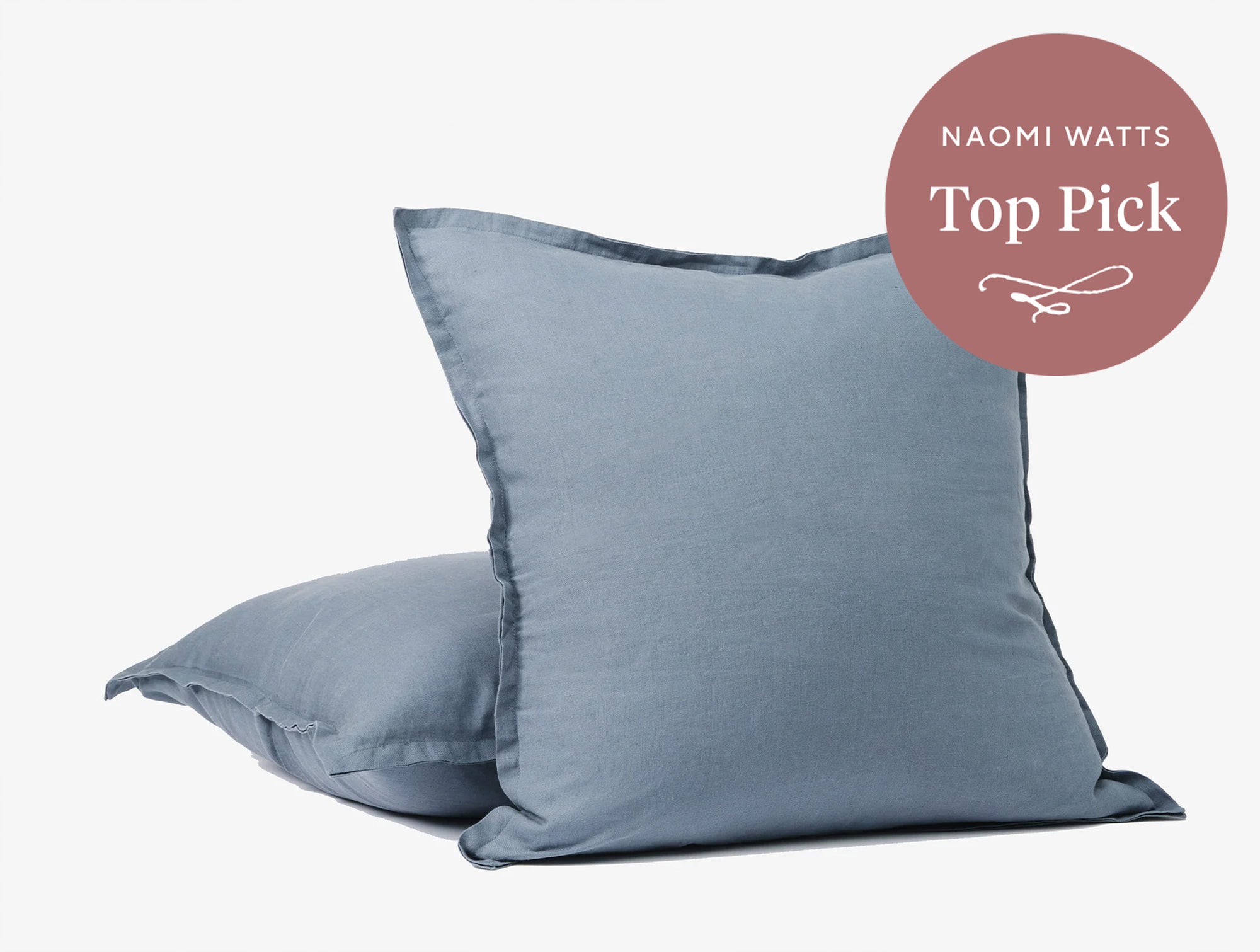 Organic Relaxed Linen Decorative Pillow Cover 