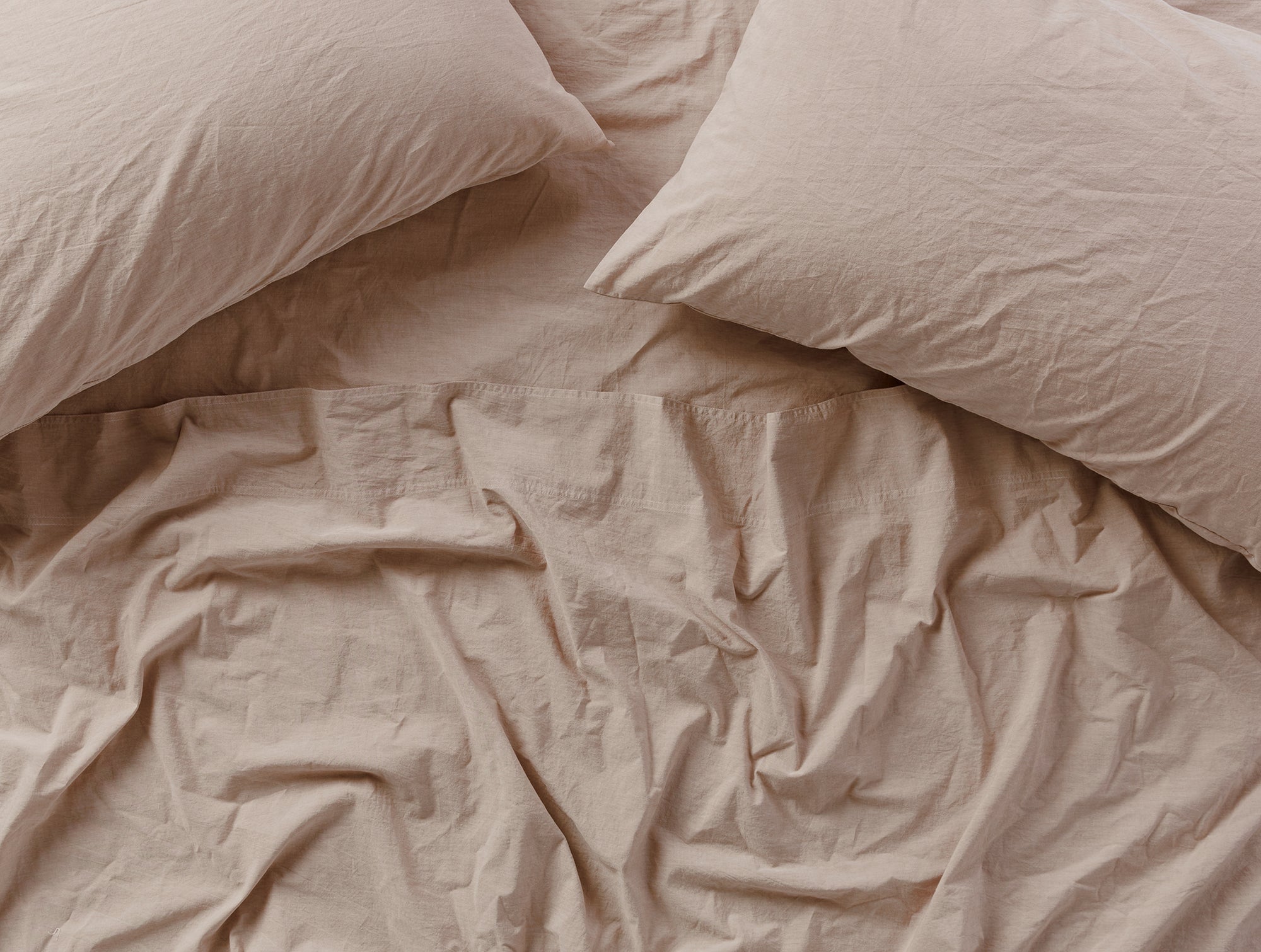 Organic Crinkled Percale™ Pillowcases - Coyuchi 