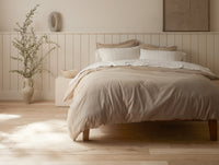 Cloud Brushed™ Organic Flannel Minimalist Set in Queen 