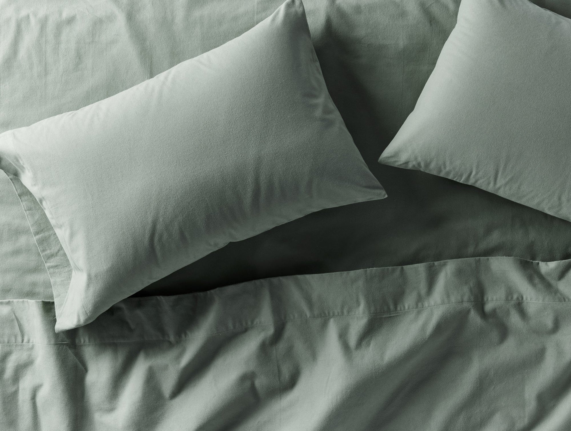 Cloud Brushed™ Organic Flannel Fitted Sheet - Renewed