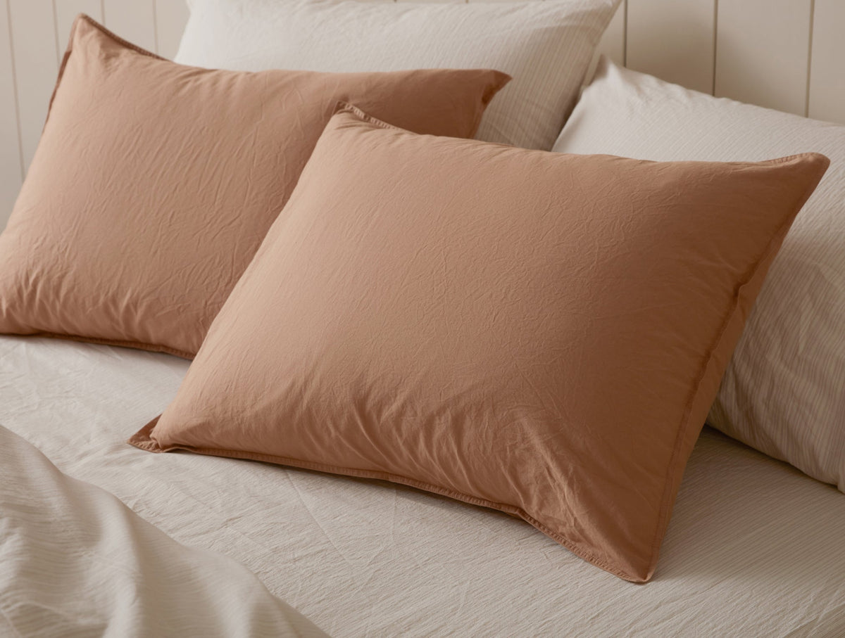 Organic Crinkled Percale™ Sham - Renewed