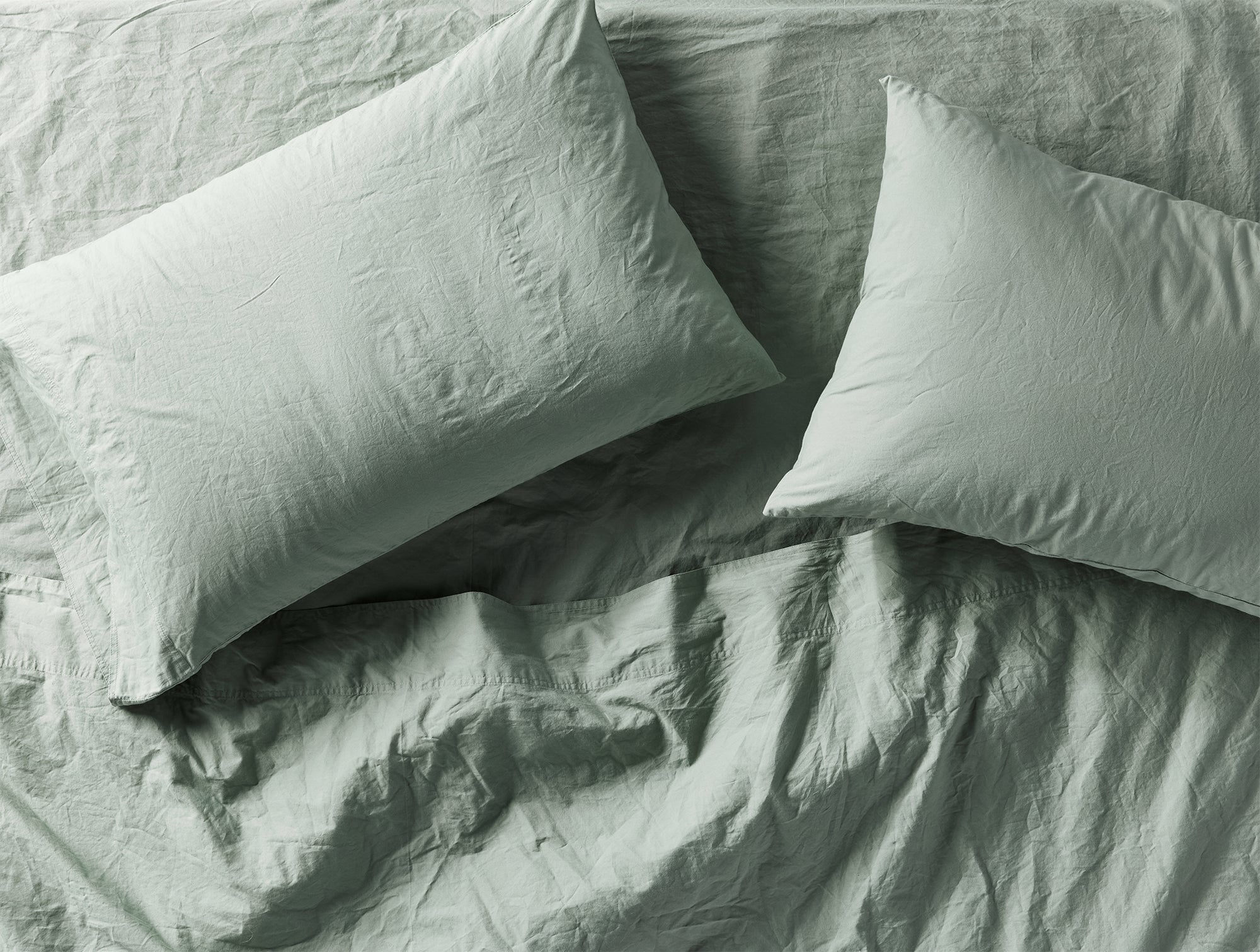 Organic Crinkled Percale™ Sheet Set