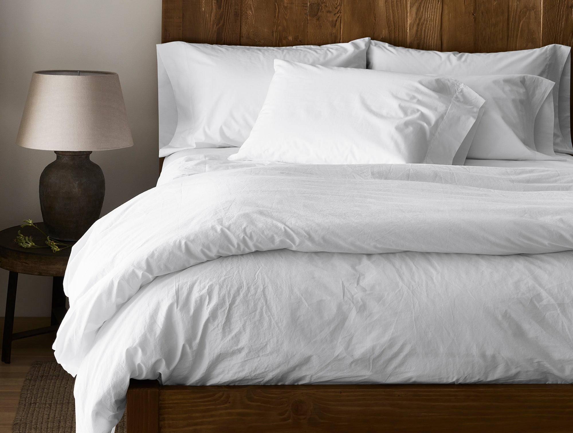 Refined Organic Percale Deluxe Bed Bundle