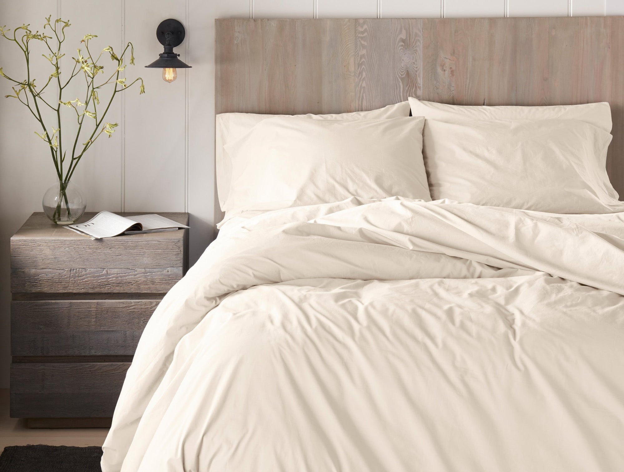 Refined Organic Percale Minimalist Bed Bundle